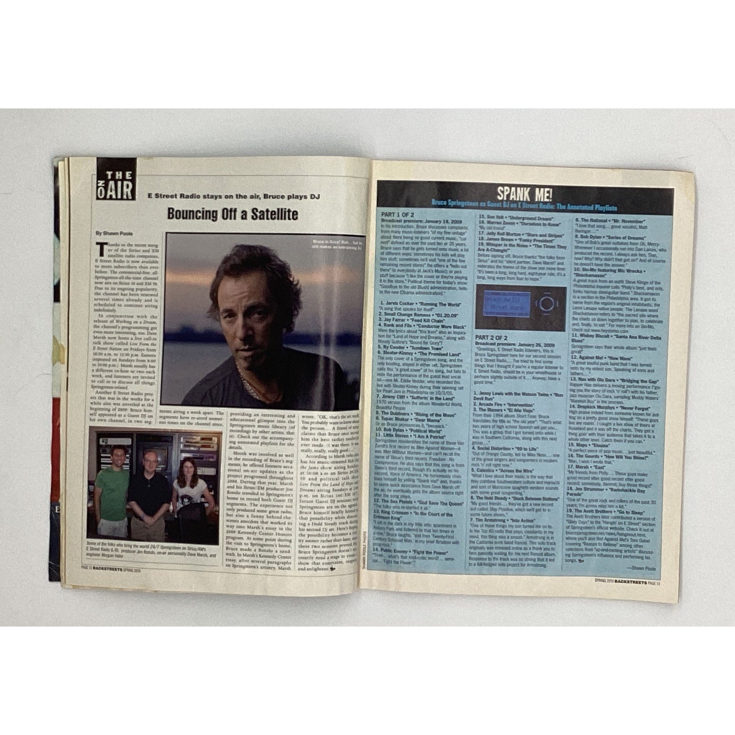 Bruce Springsteen Rare Backstreets Magazine #88 spring 2010