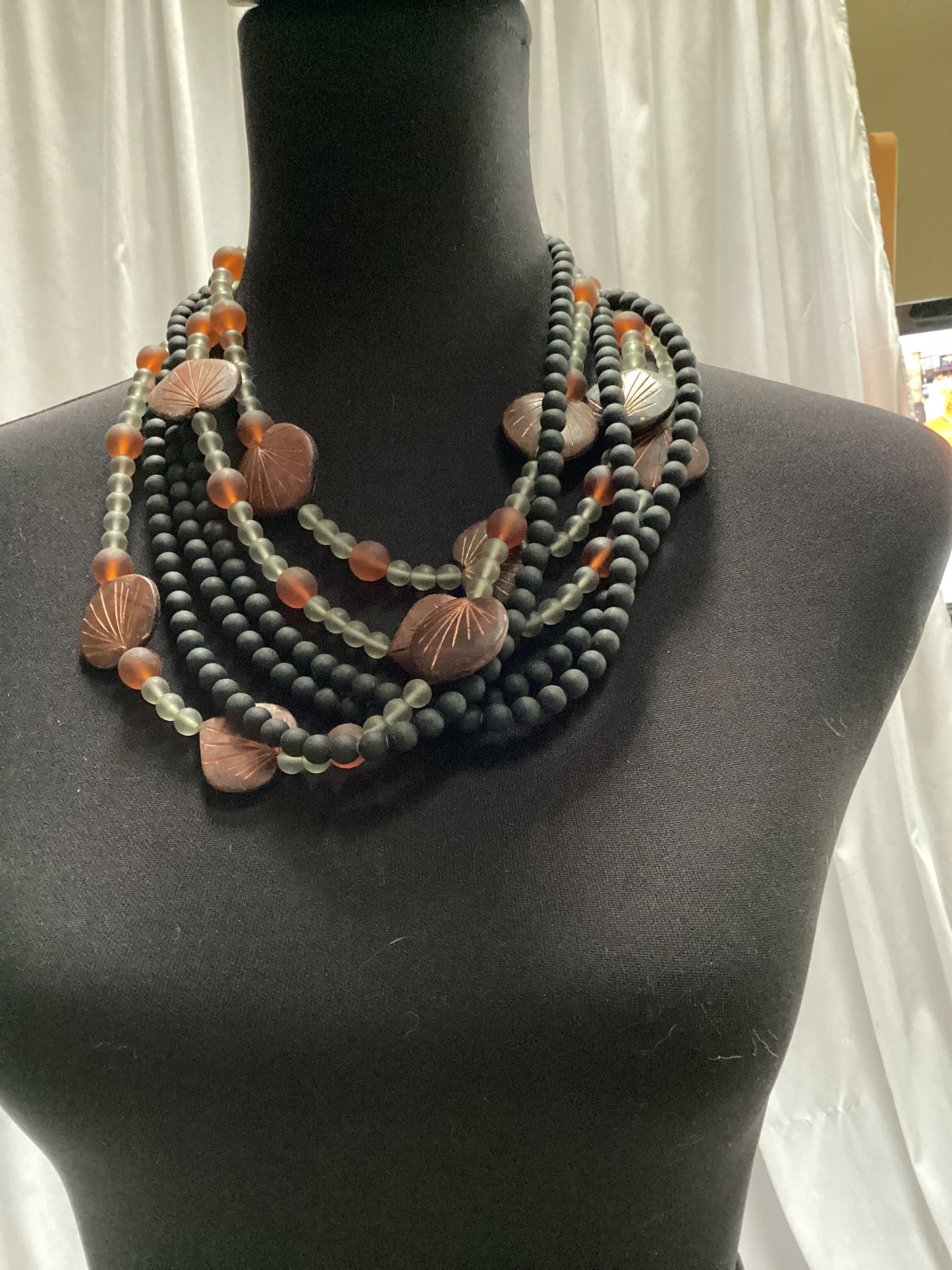 Necklace by Gerda Lynggaard Monies Vintage Bib type