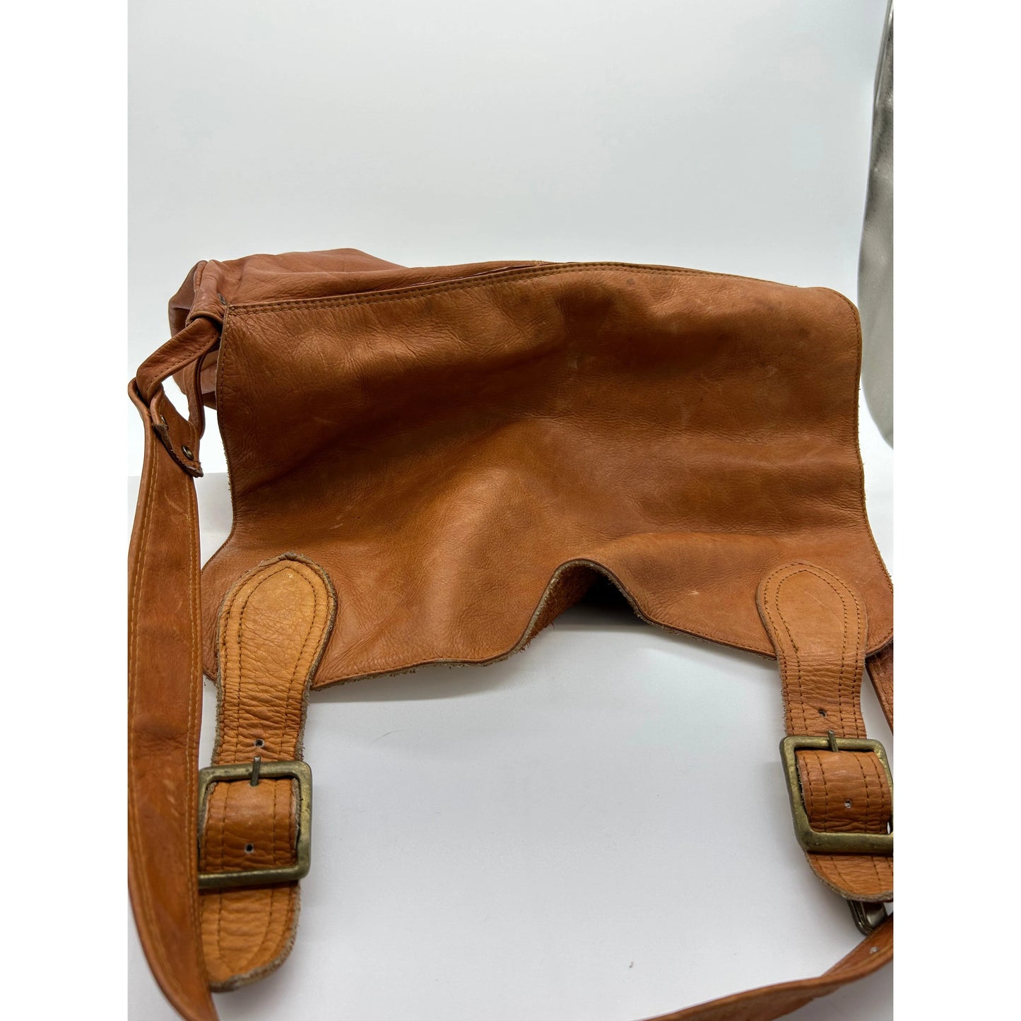 Leather Saddle Bag, Shoulder or Crossbody Bag