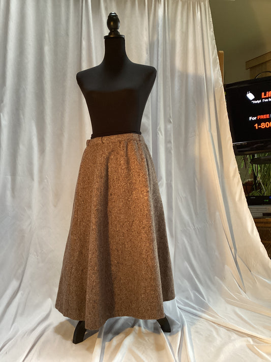Wool Tweed Skirt