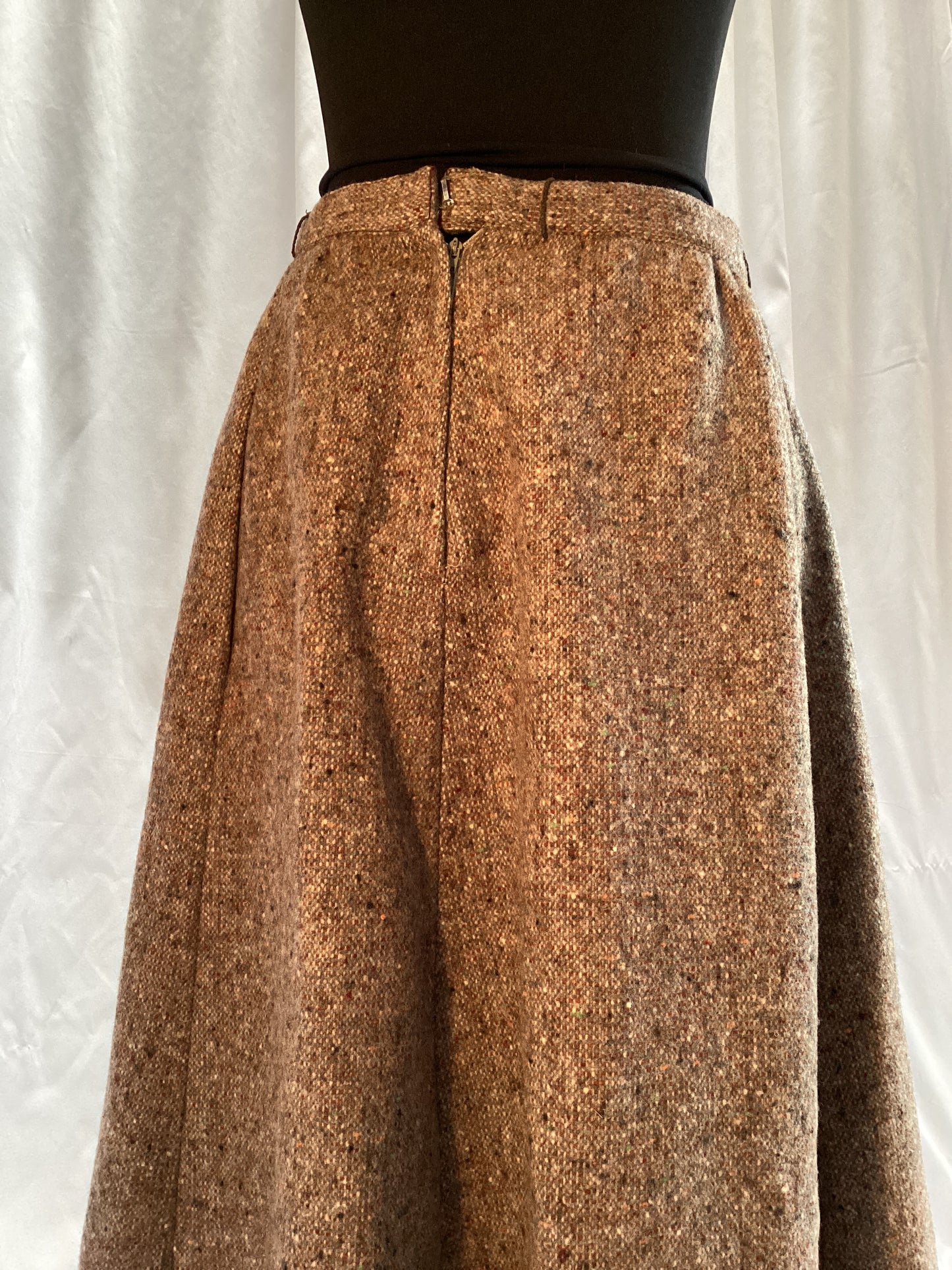 Wool Tweed Skirt