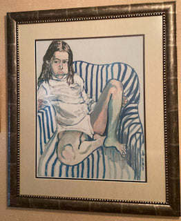 Alice Neel PORTRAIT OF A GIRL... Screenprint, Signed Edition