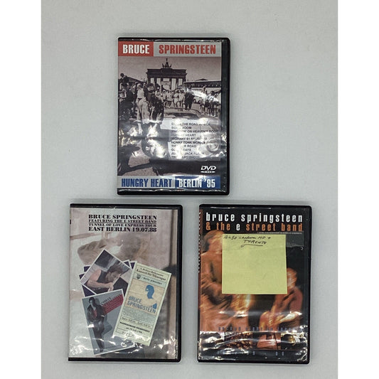 SPRINGSTEEN SELECT DVD's set of 3 collectible
